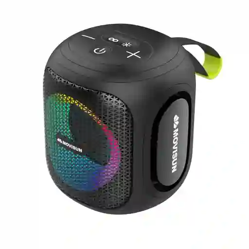 Parlante Bluetooth Movisun Cannon Max 10w Color Azul / Función Fm + Micro Sd