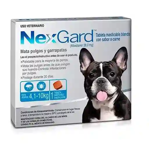 Nexgard Perros Pequeños De 4.1kg A 10kg