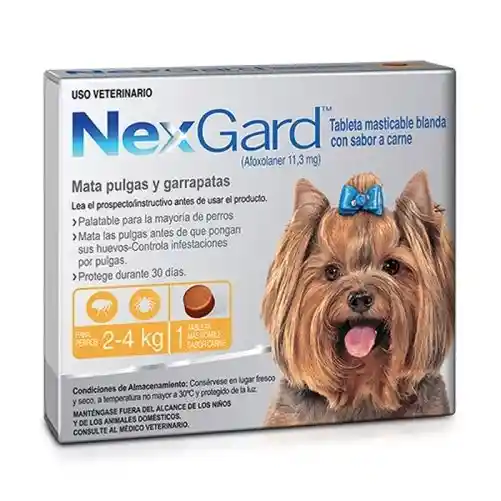Nexgard Perros Miniatura (2 Kg A 4 Kg)