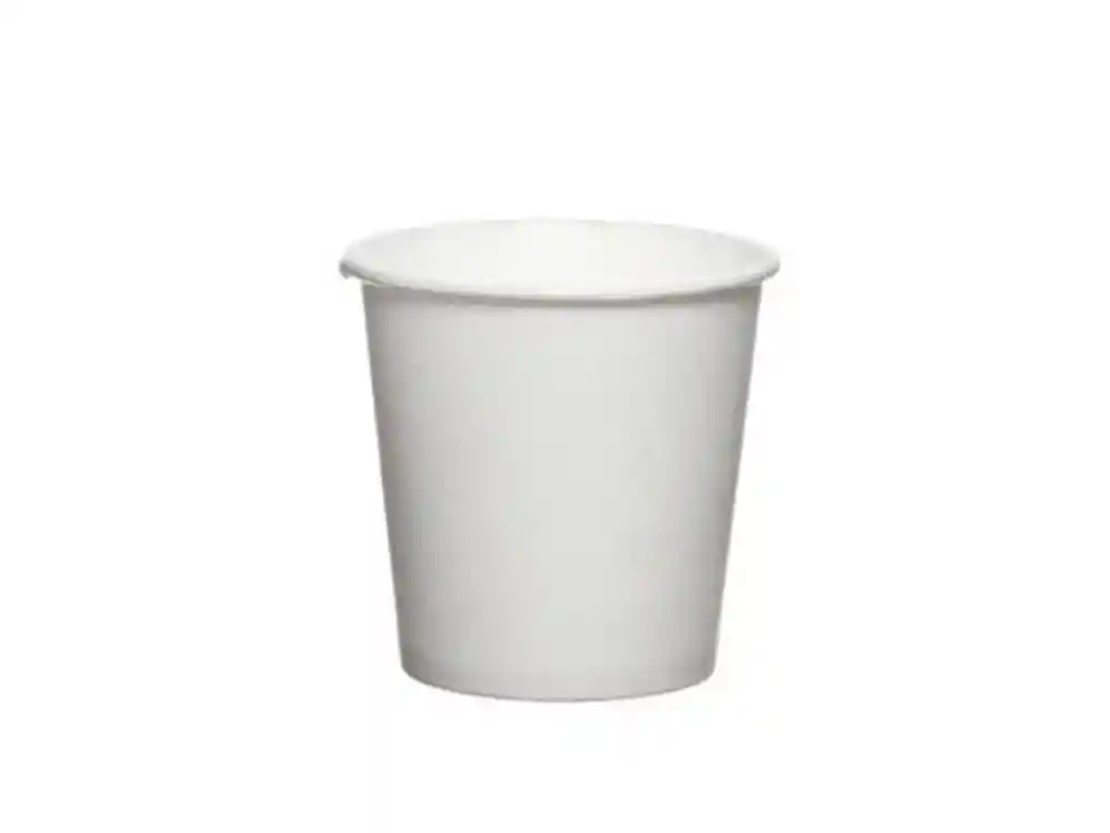 Vaso Desechable Carton Blanco 4oz X50 Unidades