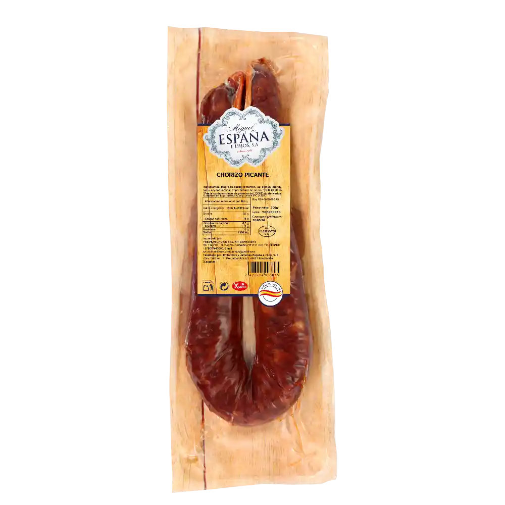 Chorizo Sarta Extra Picante