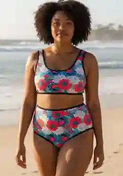 Vestido De Baño Bikini Talla L A Xl