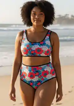 Vestido De Baño Bikini Talla L A Xl