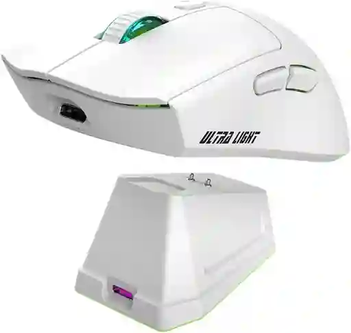 Mouse Inalámbrico Jedel Wd139 Tipo Gamer Con Base De Carga (conexión 2.4ghz)