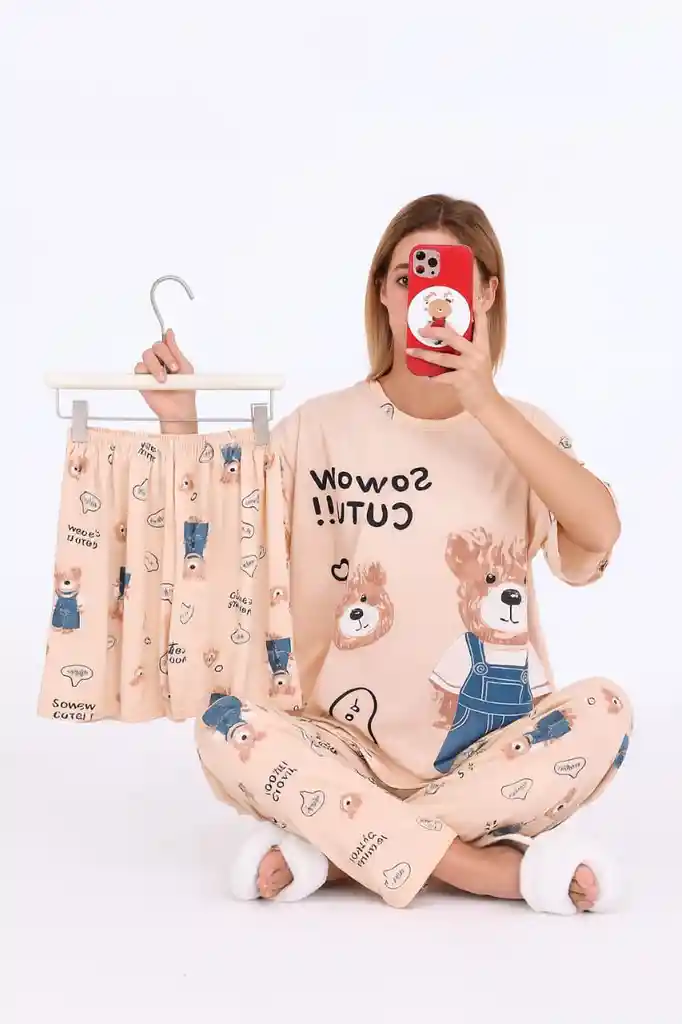 Pijama Teddy – De 3 Piezas