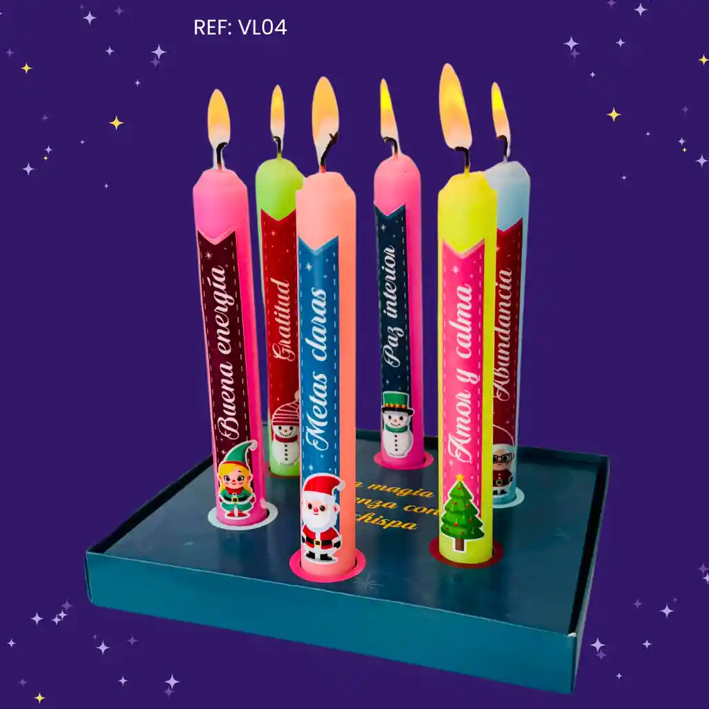 Velas Con Deseos, Navideñas