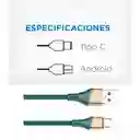 Cable De Carga Rápida 30w 2 Metros Reforzado Trenzado Tipo C