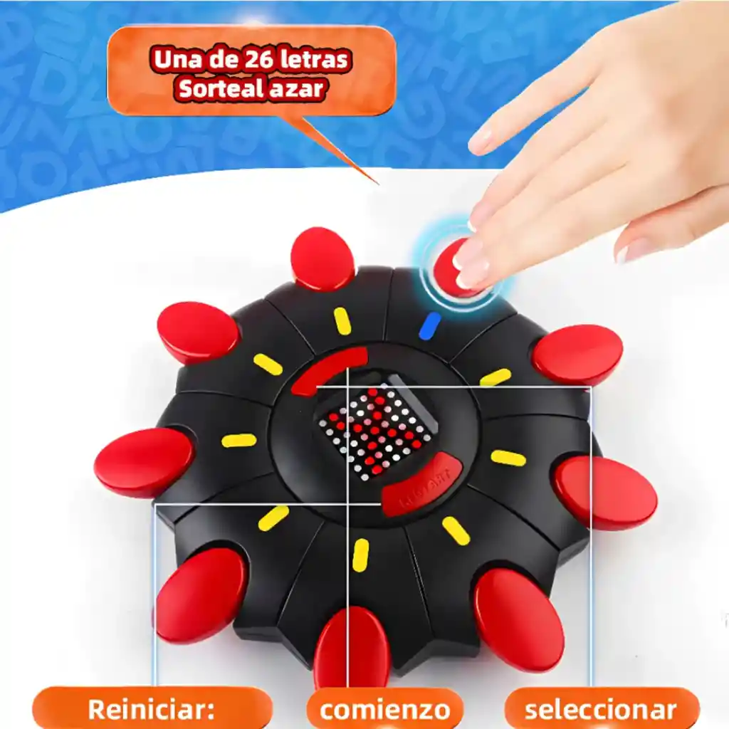 Juego De Mesa Basta 3.0 Interactivo Agilidad Mental Luces