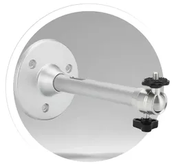 Soporte Metálico Para Proyector 360° Ajustable Techo O Pared 18 Cm