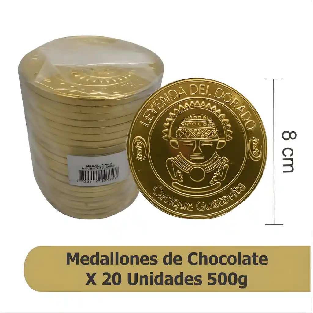 Italo Medallonx500gr 20 Und