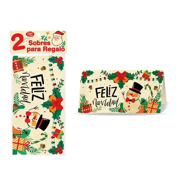Lluvia De Sobres Navidad X 2 Mouse Digital