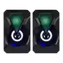 Speakers Parlantes Solo Usb + Tipo C Rgb Para Pc