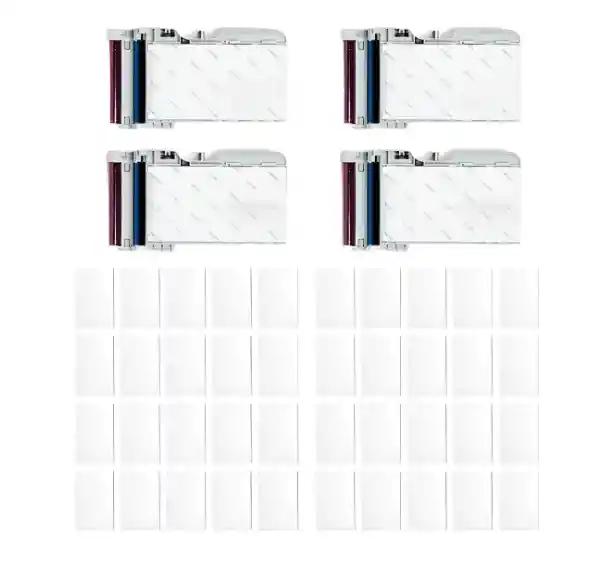 Papel Térmico 20 Hojas Fotográficas Para Impresora Cp2100