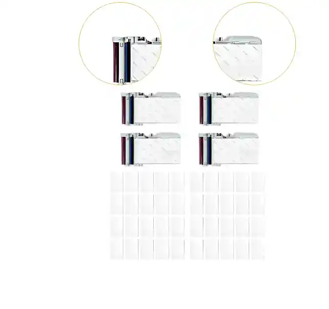 Papel Térmico 20 Hojas Fotográficas Para Impresora Cp2100