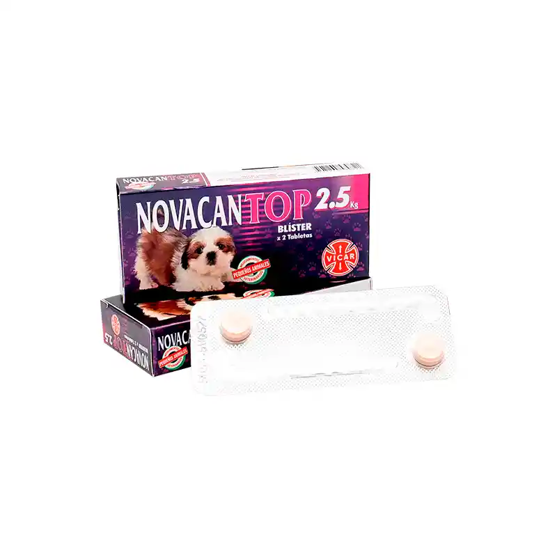 Novacan Top 2,5 Kg Caja X 2 Tab