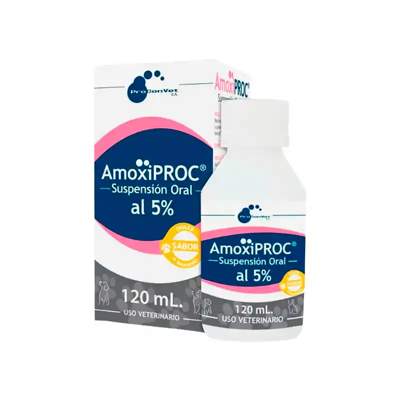 Amoxiproc 5% Fco X 120 Ml
