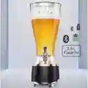 Torre Dispensador Jirafa Bebidas Cerveza 2,5 Lt Con Parlante