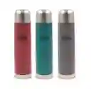 Termo Acero Inox Doble Pared De 1 Litro Tamaño Personal Home Elements