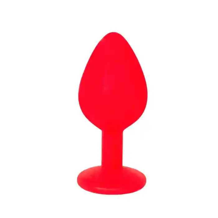 Tienda To Be - Plug Anal Squishy Rojo