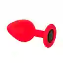 Tienda To Be - Plug Anal Squishy Rojo