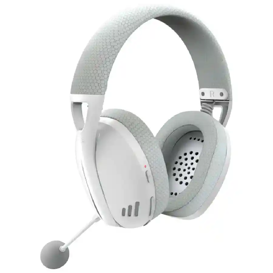 Diadema Gamer Inalámbrica Redragon Ire Pro H848g Blanca