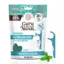 Palillos De Hilo Dental Quad Clean 4 En 1 - 300 Unidades