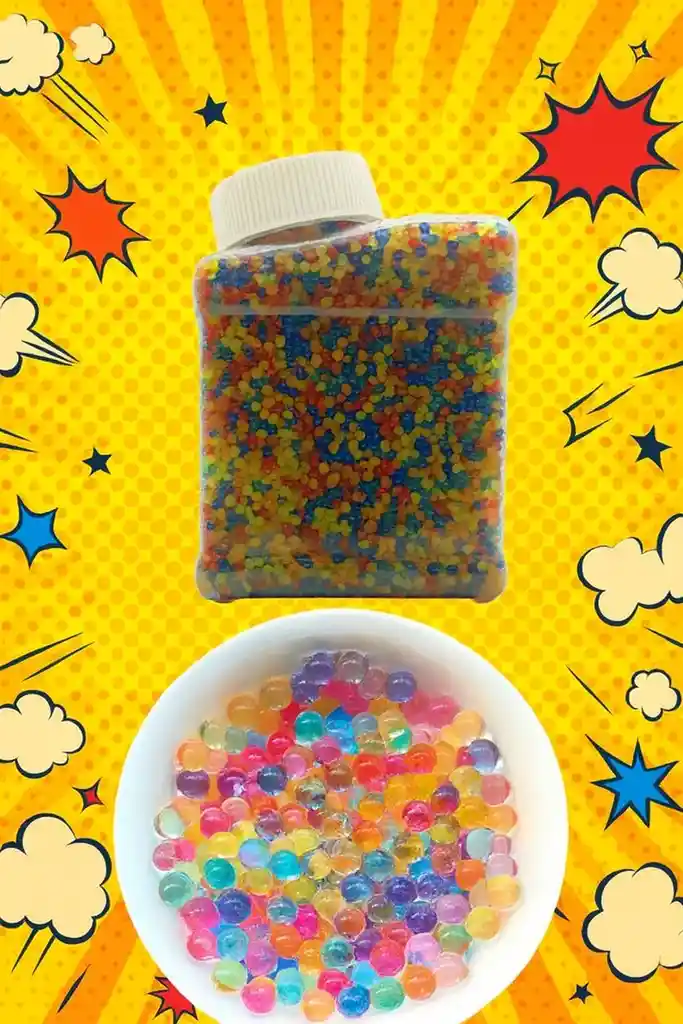 Recarga De Bolitas Hidrogel Multicolor – 50.000 Unidades