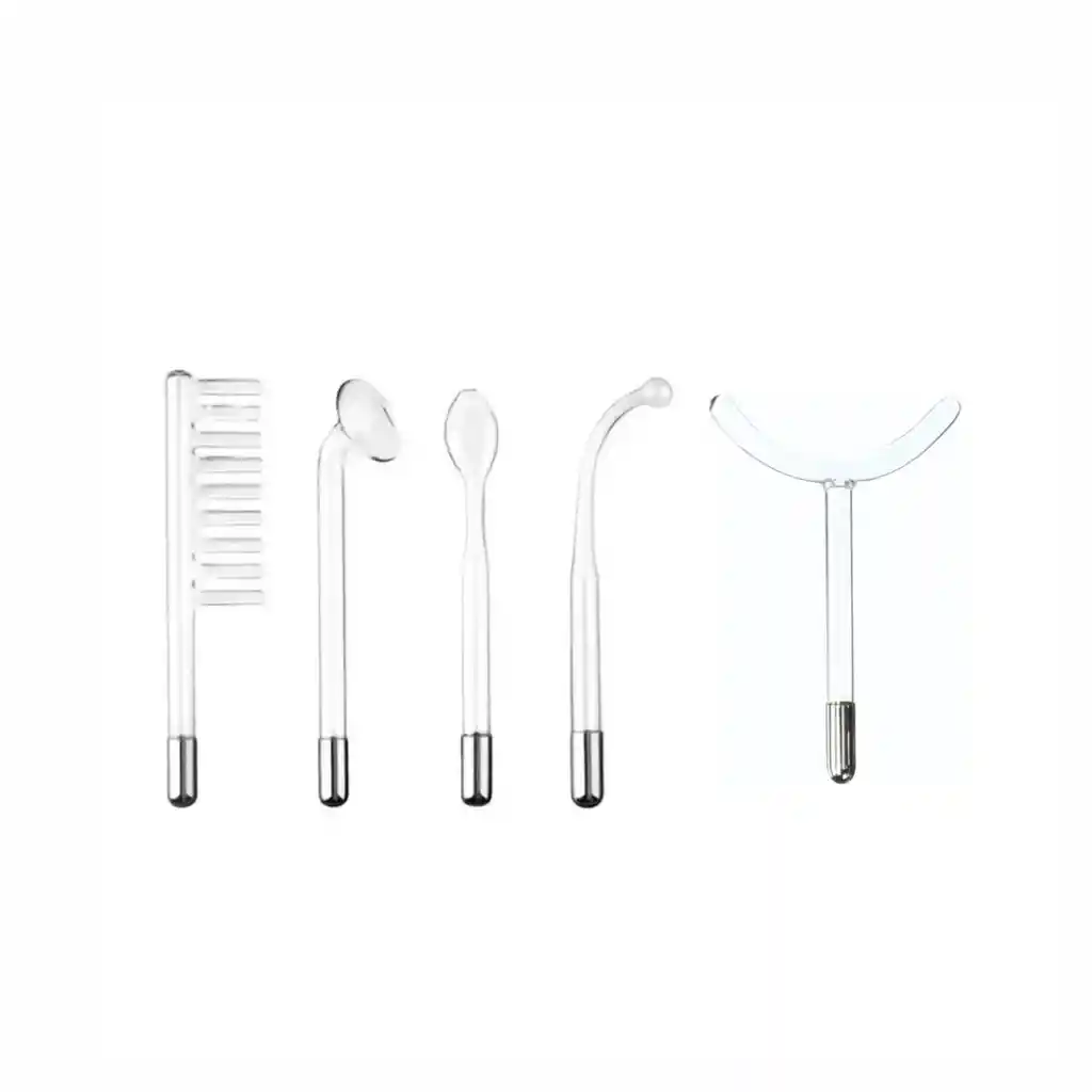 Masajeador De Alta Frecuencia 5 Electrodos Facial Y Corporal