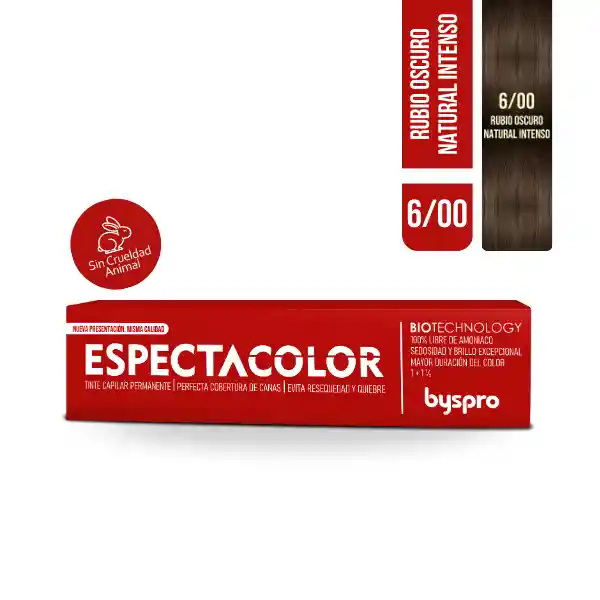 Tinte (6/00) Rubio Oscuro Natural Intenso