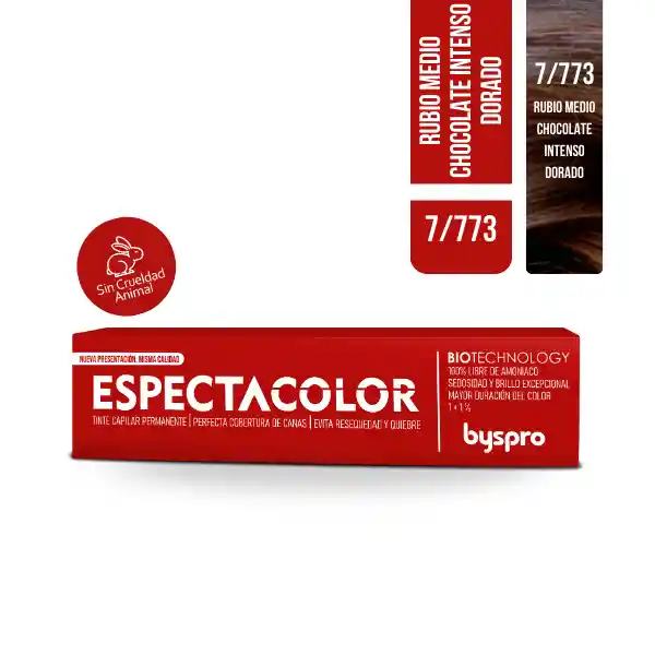Tinte (7/773) Rubio Medio Chocolate Intenso Dorado