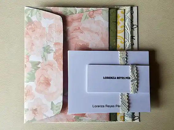 Caja Especial De Tarjetería Personalizada