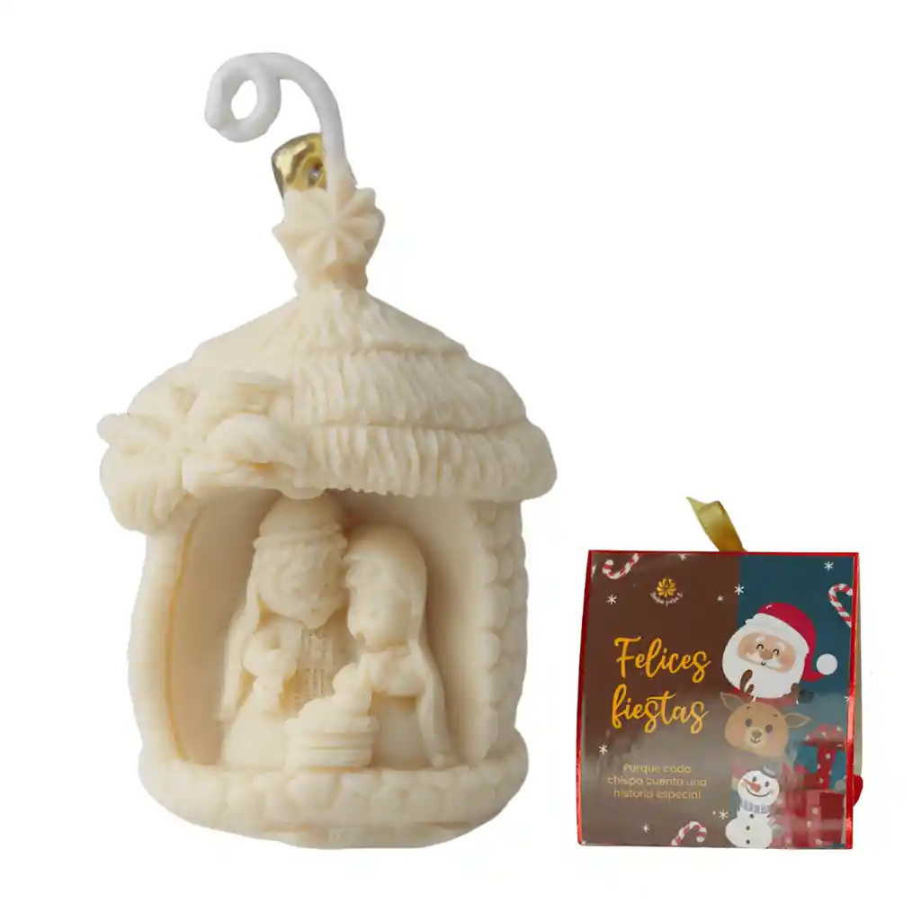 Velita Navideña Pesebre Aromatizadas