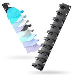 Organizador De Gorras 10 Puestos Adhesivo Fuerte Y Ahorra Espacio