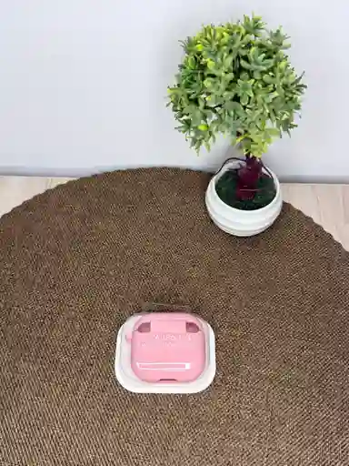 Forro Aipods 4 / Silicona Rosa / Proteccion