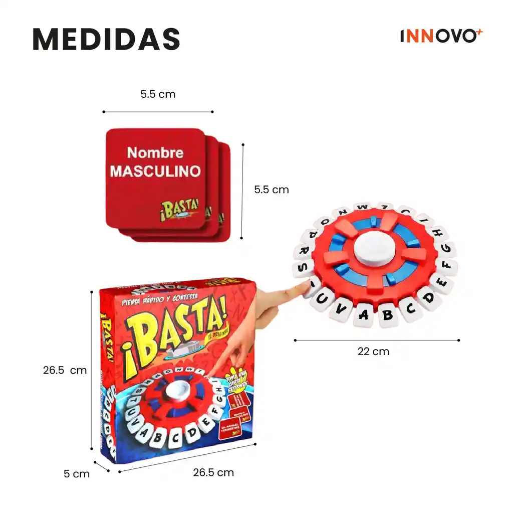 Juego De Mesa Basta Stop