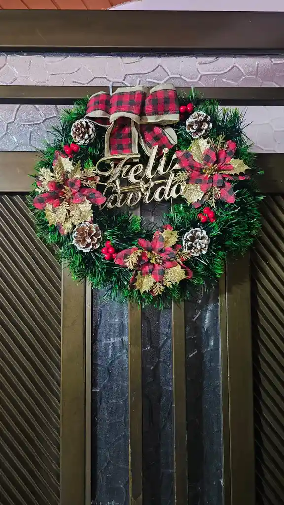 Corona Aro Navideño Decoracion Puerta