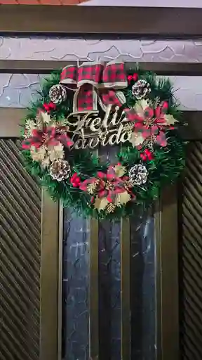 Corona Aro Navideño Decoracion Puerta