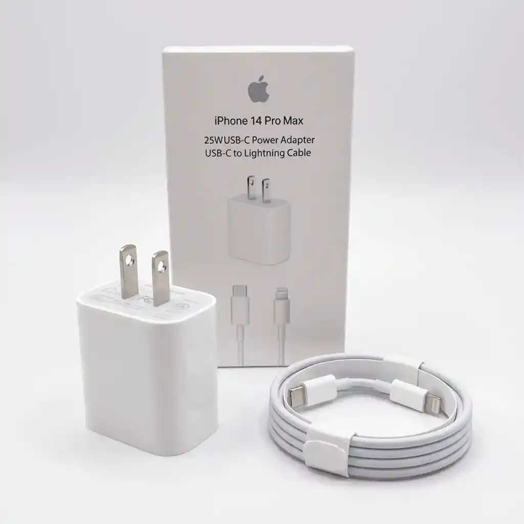 Cargador Iphone 25w Carga Rápida A Domicilio