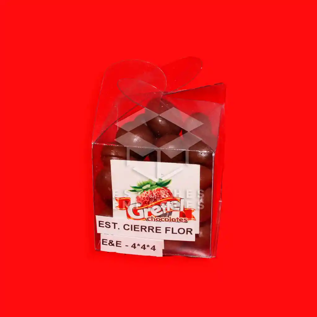 Estuche Caja Cierre Flor