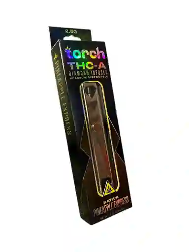 Disposable Torch Diamond Infuse | Cbd D8 | Pineapple Ex | 2.5gr | Sativa