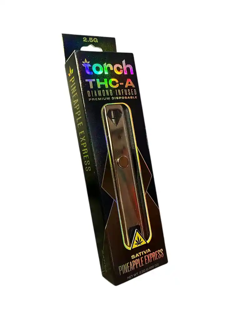 Disposable Torch Diamond Infuse | Cbd D8 | Pineapple Ex | 2.5gr | Sativa
