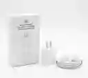 Cargador Completo Iphone 20w - Adaptador + Cable Tipo C A Lightning