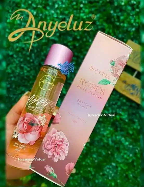 Shampoo De Romero Y Perfume De Rosas Anyeluz