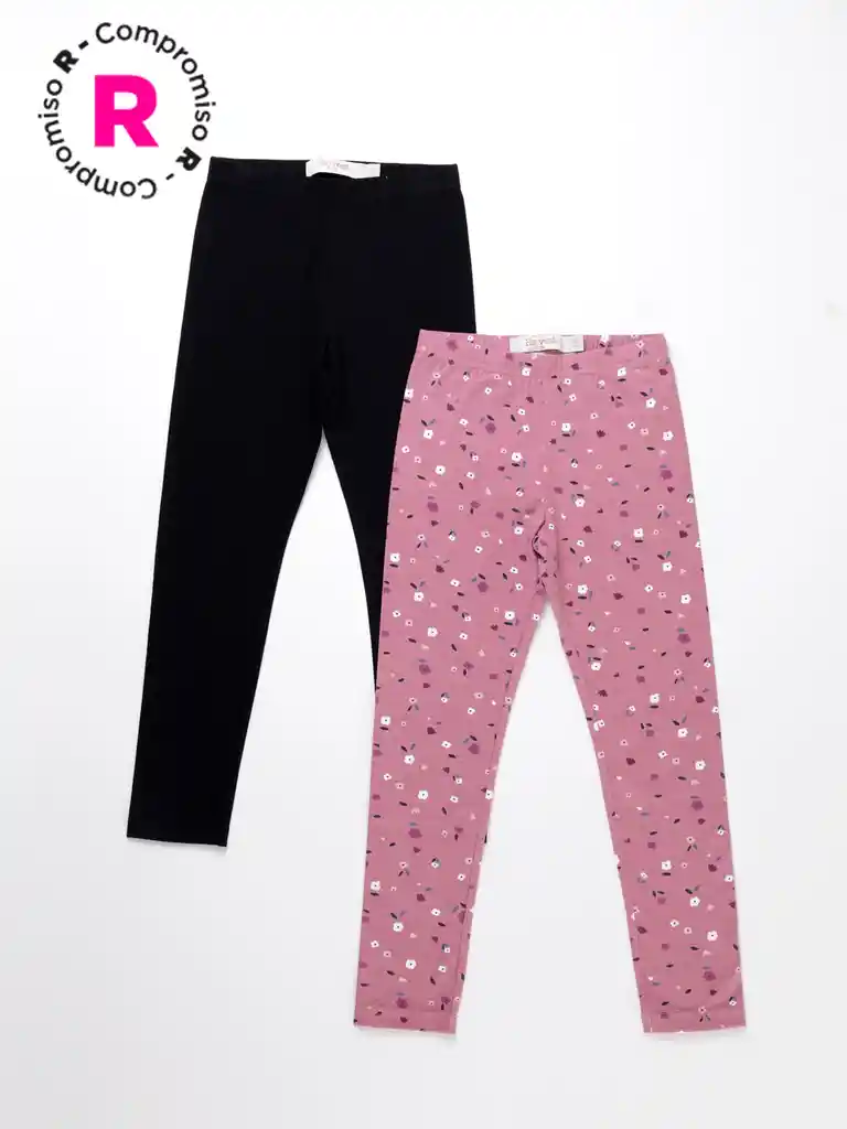 Harvest-calza Lg Packx2. Hvt Es Tt 6 Negro 8