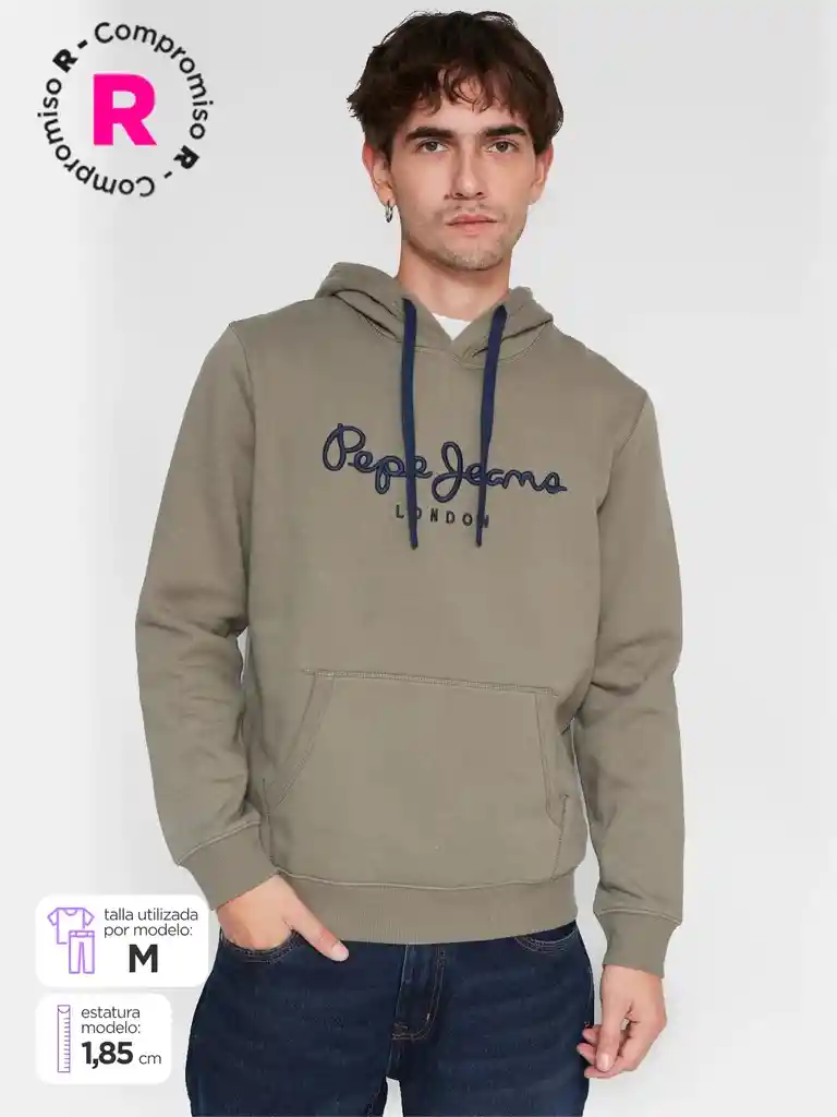 Pepe Jeans-poleron Scott Ppj Ss25 Oliva L