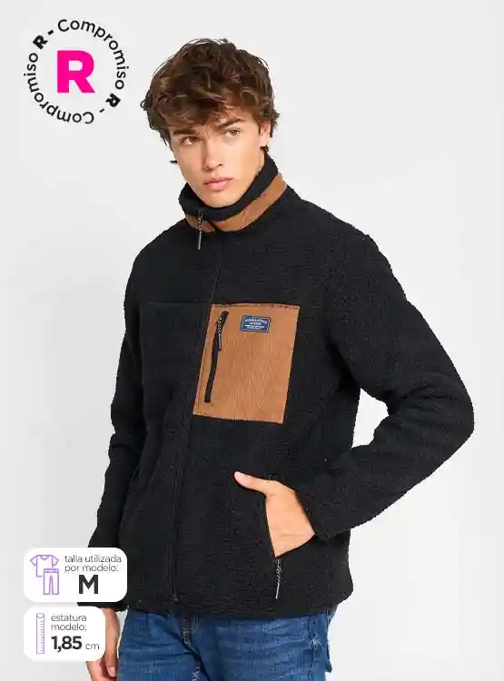 Barbados-poleron Eforest Bb2 Fw25 Negro Xl.