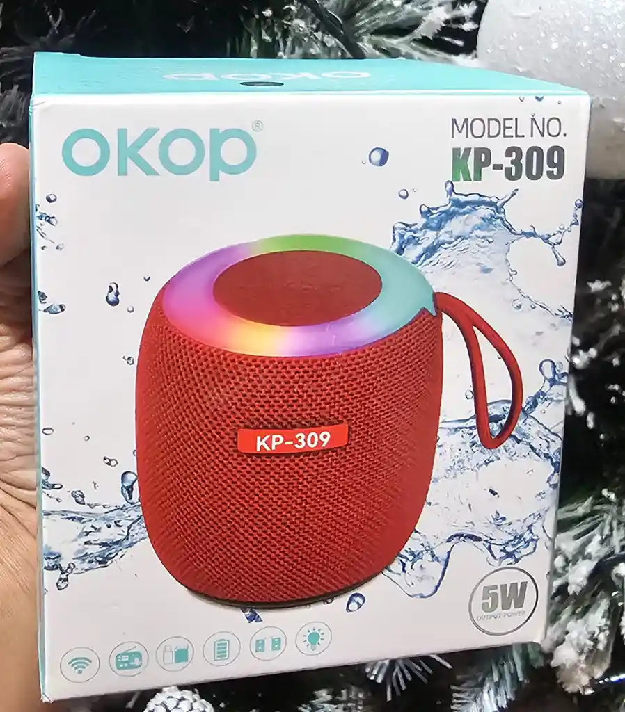 Mini Parlante Inalambrico Rgb Bluetooth Regalo Para Cualquier Ocasion Navidad D Aguinaldo