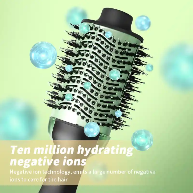 Cepillo Secador Avocado Secado, Alisado Y Volumen En Un Solo Paso