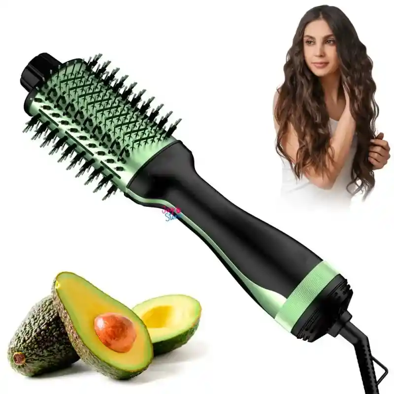 Cepillo Secador Avocado Secado, Alisado Y Volumen En Un Solo Paso