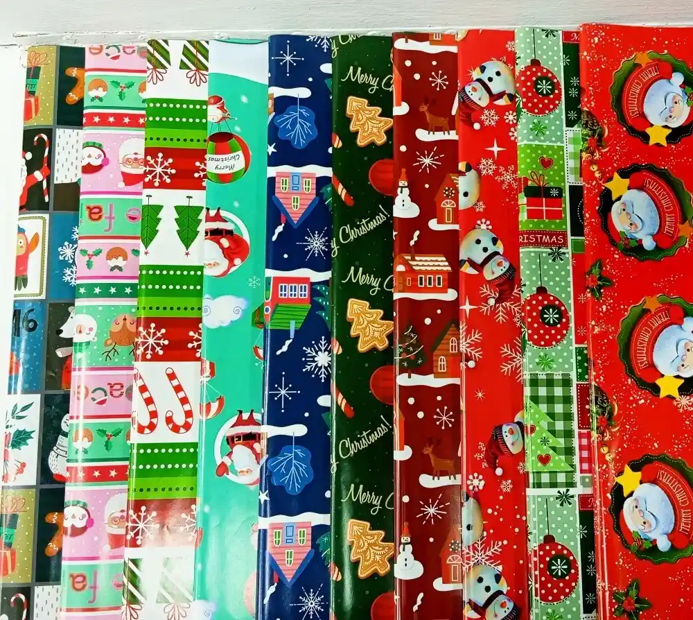 🎄✨ Papel De Regalo Navideño X 3und –